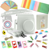 MiniMate Deluxe Accessory Bundle Purple + Case/Bag Accessories Kit for Fujifilm Instax Mini 9 / 8+ / 8 Fuji Instant Film Camera