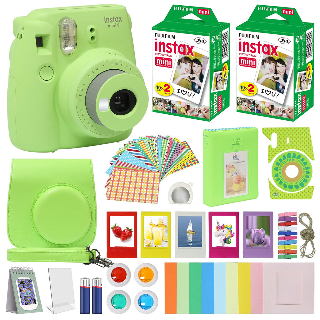 Pack of 5) Colorful Mini Photo Frame for Fujifilm Instax Mini Film